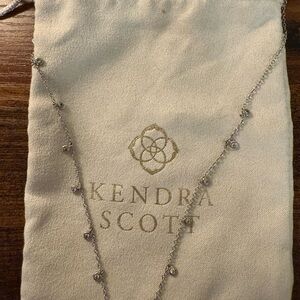 Kendra Scott Silver Chain Necklace